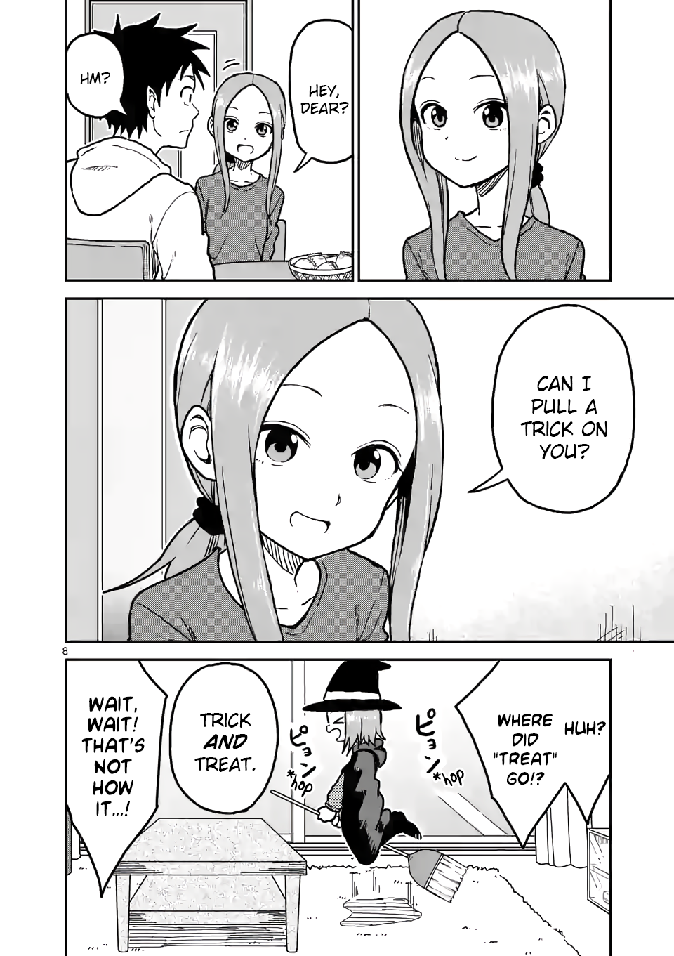 Karakai Jouzu no (Moto) Takagi-san Chapter 110 8